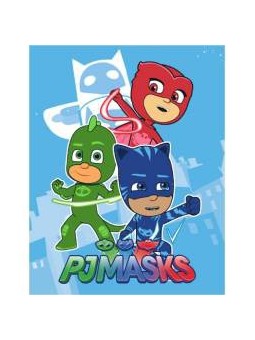 Plaid Polaire PJ MASKS -...