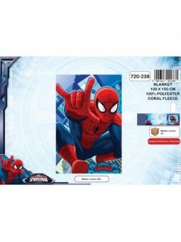 Plaid Polaire Spiderman -...