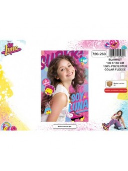 Plaid Polaire Soy Luna -...