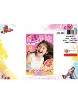 Plaid Polaire Soy Luna -...