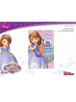 Plaid polaire Sofia Disney...