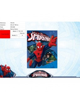 Plaid Polaire Spider Man...