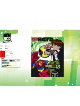 Plaid Polaire Ben 10 -...