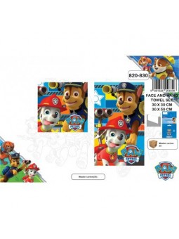 Set de 2 serviettes Paw...