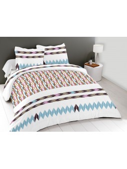 Parure de couette Chevrons...