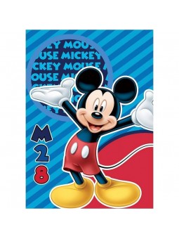 Plaid Polaire Mickey Mouse...