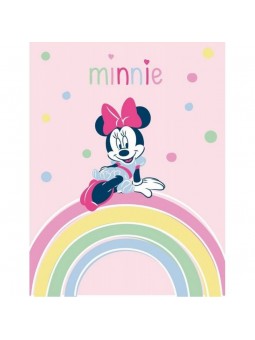 Plaid Polaire Minnie Mouse...