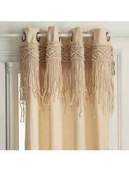 Rideau Rituality en macramé...