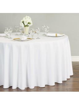 Nappe unie ronde 160 cm...