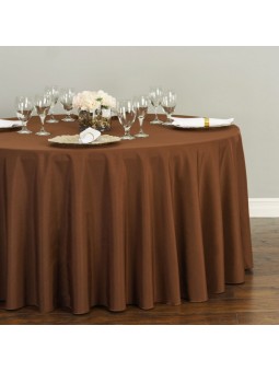 Nappe unie ronde 160 cm...