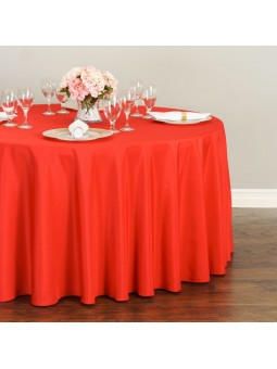 Nappe unie ronde 160 cm...