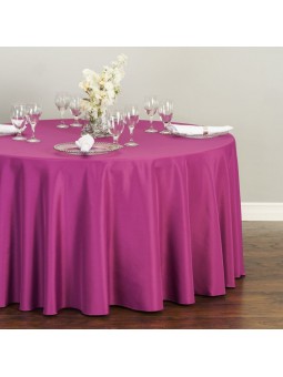 Nappe unie ronde 160 cm...