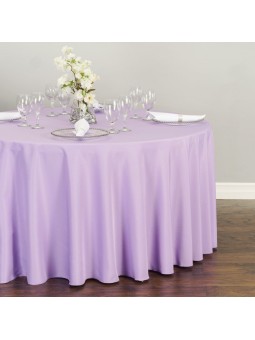 Nappe unie ronde 160 cm...